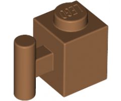 Brick, Modified 1 x 1 with Bar Handle