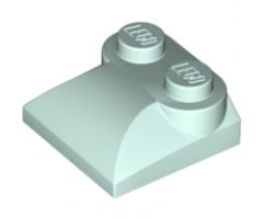 Slope, Curved 2 x 2 x 2/3 with Two Studs and Curved Sides