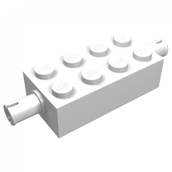 Brick, Modified 2 x 4 with Pins