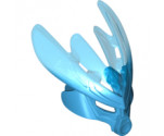 Bionicle, Kanohi Mask Protector with Marbled Trans-Dark Blue Pattern (Protector Mask of Water)