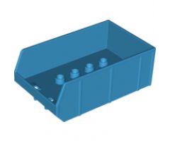 Duplo, Vehicle Tipper Bucket Bed with Lip and 2 x 4 Studs