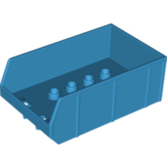 Duplo, Vehicle Tipper Bucket Bed with Lip and 2 x 4 Studs