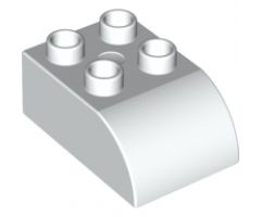 Duplo, Brick 2 x 3 with Curved Top