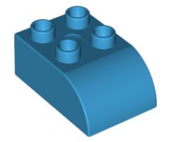 Duplo, Brick 2 x 3 with Curved Top