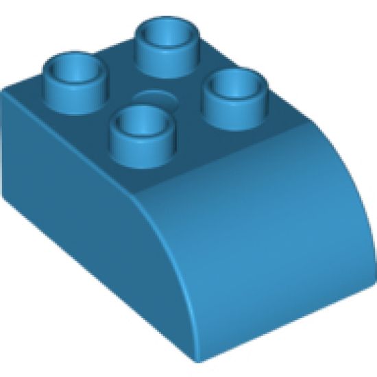 Duplo, Brick 2 x 3 with Curved Top