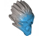 Bionicle, Kanohi Mask of Water (Unity) with Marbled Flat Silver Pattern