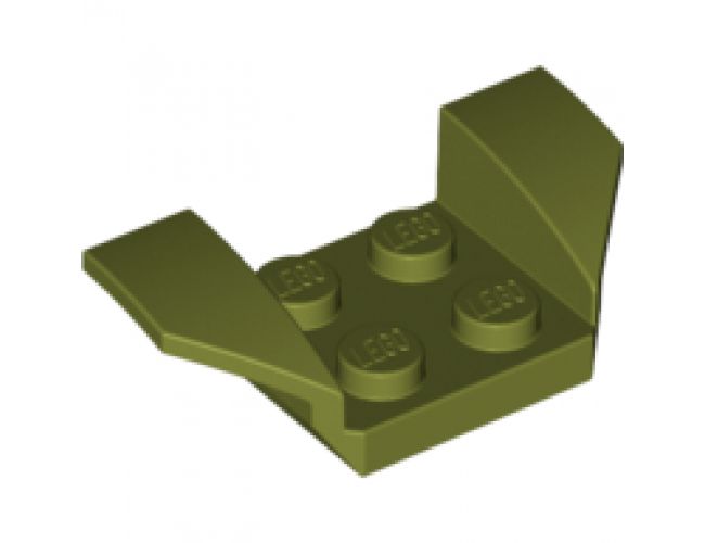 Vehicle, Mudguard 2 x 4 with Flared Wings