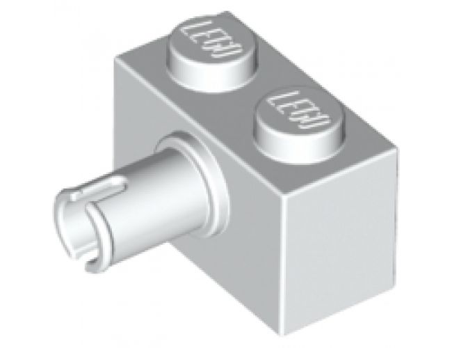 Brick, Modified 1 x 2 with Pin