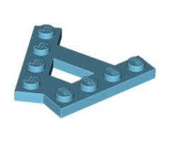 Wedge, Plate A-Shape with 2 Rows of 4 Studs