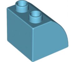 Duplo, Brick 2 x 2 x 1 1/2 with Curved Top