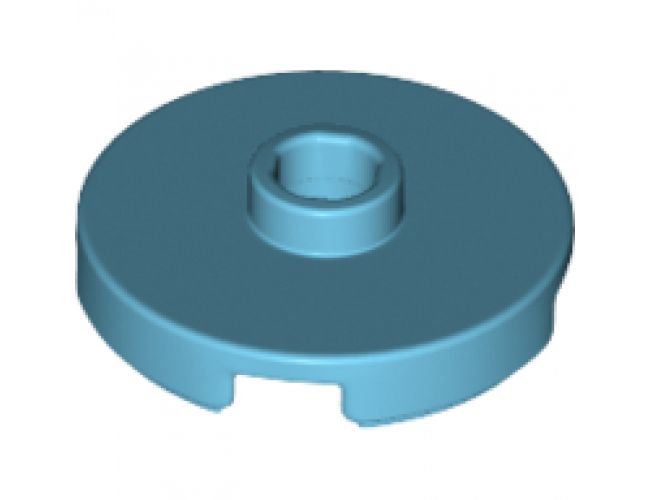 Tile, Round 2 x 2 with Open Stud