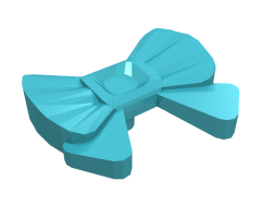 Friends Accessories Hair Decoration, Bow with Pin