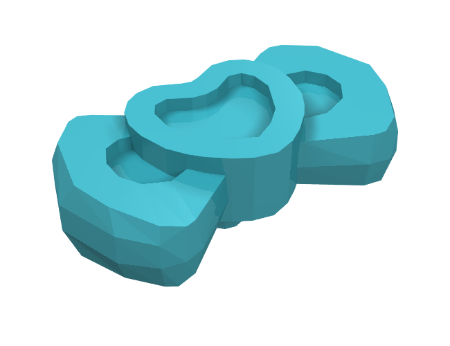 Friends Accessories Bow with Heart