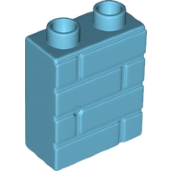Duplo, Brick 1 x 2 x 2 with Masonry Profile (Brick Profile)
