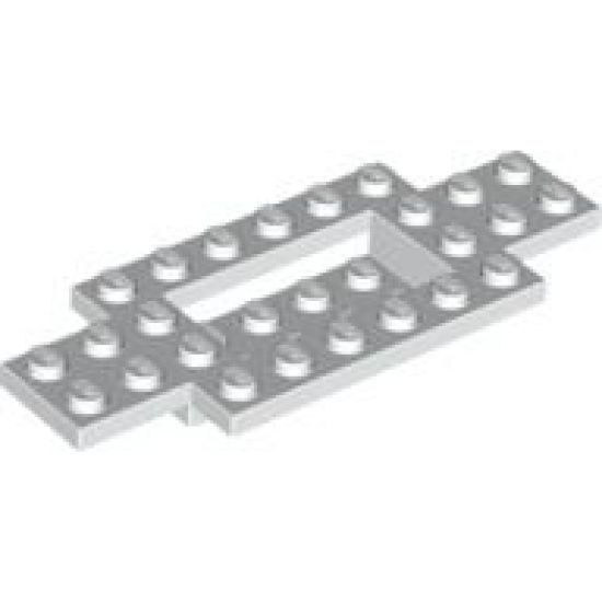 Vehicle, Base 4 x 10 x 2/3 with 4 x 2 Recessed Center with Smooth Underside