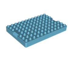 Duplo, Brick 8 x 12 with 1 x 2 Indentations on Ends (Container Top)