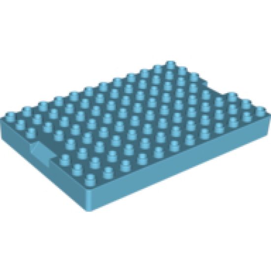 Duplo, Brick 8 x 12 with 1 x 2 Indentations on Ends (Container Top)