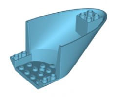 Aircraft Fuselage Curved Aft Section 6 x 10 Bottom