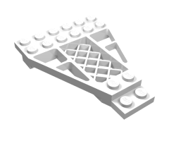 Wedge, Plate 8 x 6 x 2/3 with Grille