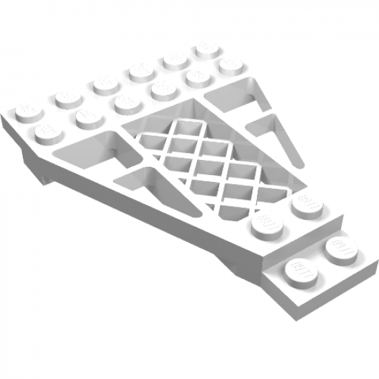 Wedge, Plate 8 x 6 x 2/3 with Grille