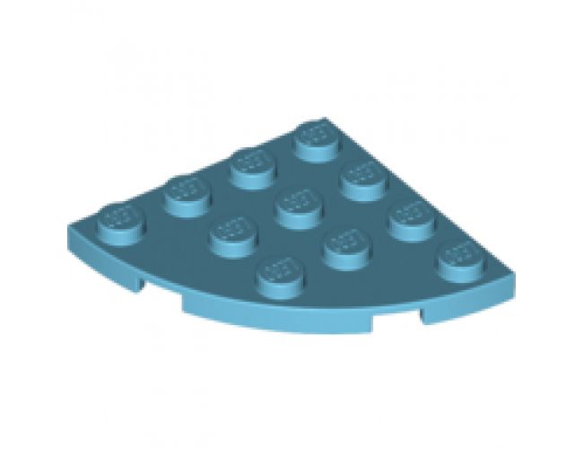 Plate, Round Corner 4 x 4