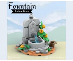 Fairy Fountain - Lego Castle Moc