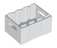 Container Crate 3 x 4 x 1 2/3 with Handholds