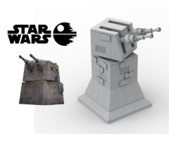 Death Star Turbo Laser Main Battery Turret