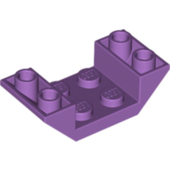 Slope, Inverted 45 4 x 2 Double with 2 x 2 Cutout