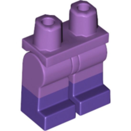 Hips and Legs with Dark Purple Boots Pattern