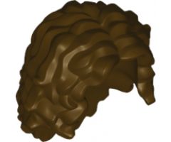 Minifigure, Hair Female Long Tousled with Center Part