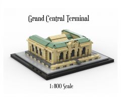 Grand Central Terminal Station 1:800 Scale