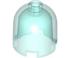 Brick, Round 2 x 2 x 1 2/3 Dome Top - (Undetermined Stud Type Version)