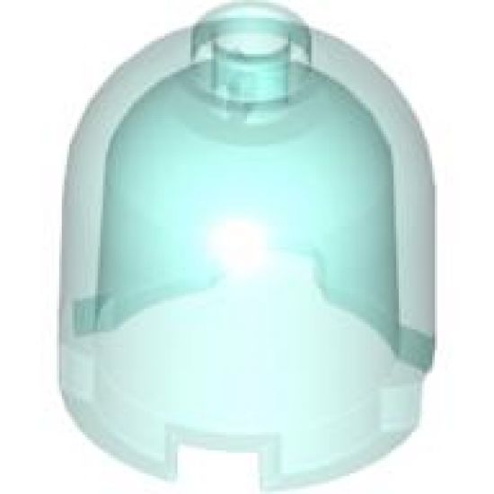 Brick, Round 2 x 2 x 1 2/3 Dome Top - (Undetermined Stud Type Version)