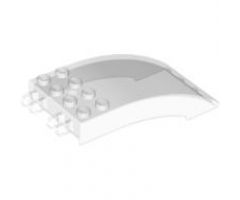 Windscreen 8 x 4 x 2 Curved with Locking Dual 2 Fingers