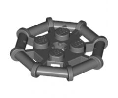 Plate, Modified 2 x 2 with Bar Frame Octagonal