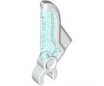 Minifigure, Body Wear Wing 1 x 3 with Clip and Glitter Trans-Light Blue Pattern