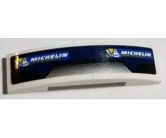 Slope, Curved 4 x 1 Double with Michelin Logo and Air Intake Grille Pattern (Sticker) - Set 75885