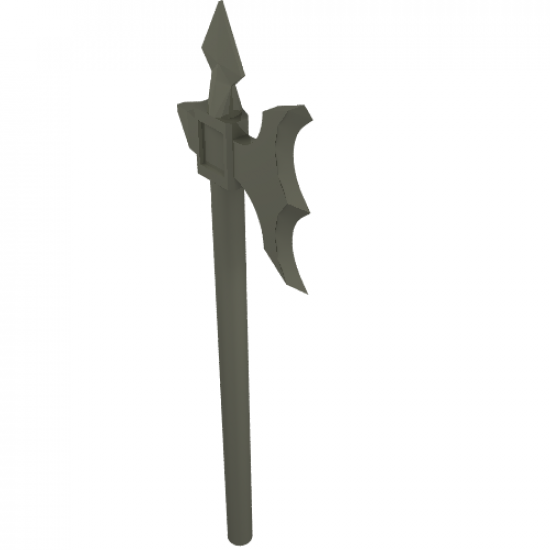 Minifigure, Weapon Halberd Elaborate