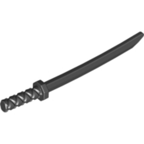 Minifigure, Weapon Sword, Shamshir/Katana (Octagonal Guard)