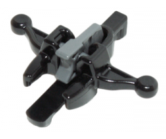 Minifigure, Weapon Crossbow with Mini Blaster / Shooter with Dark Bluish Gray Trigger (20105 / 15392)