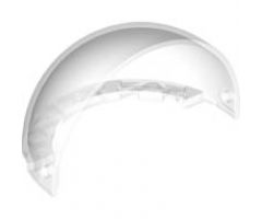 Windscreen 8 x 4 2/3 x 3 2/3 Quarter Sphere (Outer) with Hinge Holes
