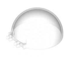 Windscreen 8 x 8 x 3 Canopy Dome Half Sphere with Dual 2 Fingers