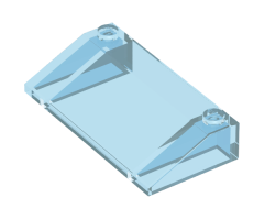 Slope 33 3 x 6 with Inner Walls