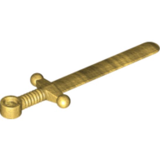 Minifigure, Weapon Sword, Greatsword Round