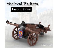 MEDIEVAL BALLISTA SIEGE WEAPON- CASTLE