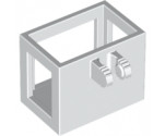 Crane Bucket Lift Basket 2 x 3 x 2 with Locking Hinge Fingers, 7 Teeth