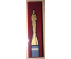Tile 1 x 4 with Gold Statue Pattern (Sticker) - Set 8039