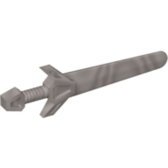 Minifigure, Weapon Sword, Greatsword Angular