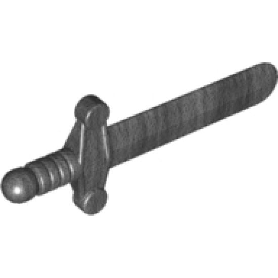 Minifigure, Weapon Sword, Shortsword Elaborate Hilt